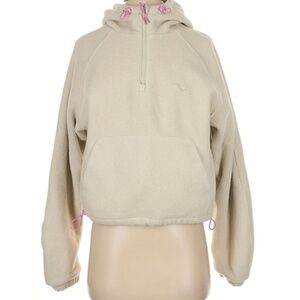 Outdoor voices tan fleece jacket size S
